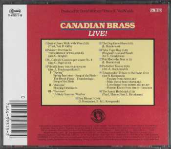 CD The Canadian Brass: Live!
