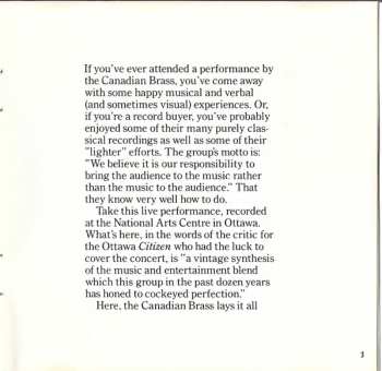 CD The Canadian Brass: Live!