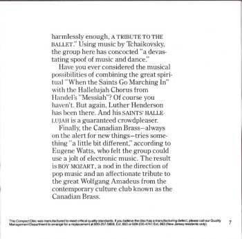 CD The Canadian Brass: Live!