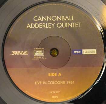 LP The Cannonball Adderley Quintet: Live In Cologne 1961