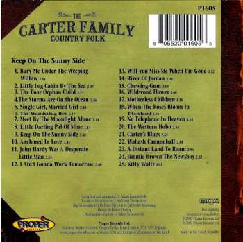 4CD/Coffret The Carter Family: Country Folk