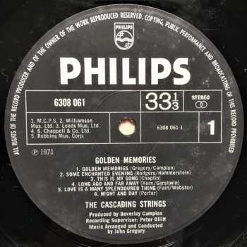 LP The Cascading Strings: Golden Memories