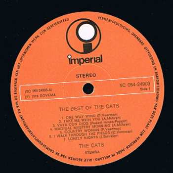 LP The Cats: The Best Of The Cats