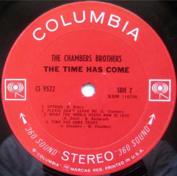 LP The Chambers Brothers: Time Has Come