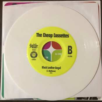 SP The Cheap Cassettes: Kiss The Ass Of My Heart b/w Black Leather Angel CLR | LTD