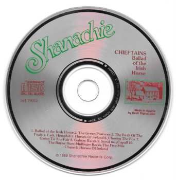CD The Chieftains: Music From "Ballad Of The Irish Horse"