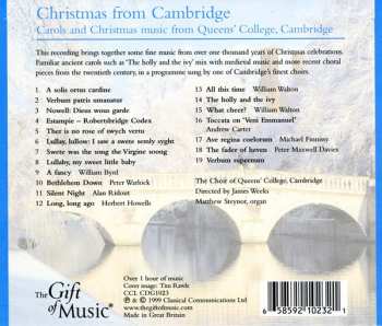 CD The Choir of Queens' College, Cambridge: Christmas From Cambridge (Carols and Christmas Music From Queens' College, Cambridge)