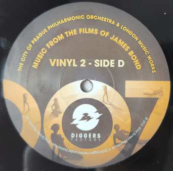 2LP The City of Prague Philharmonic Orchestra: Music From The Films Of James Bond