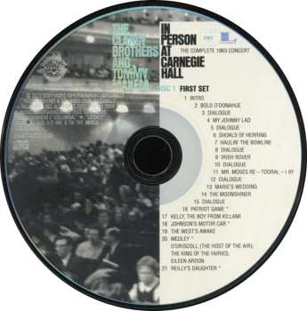 2CD The Clancy Brothers & Tommy Makem: In Person At Carnegie Hall - The Complete 1963 Concert