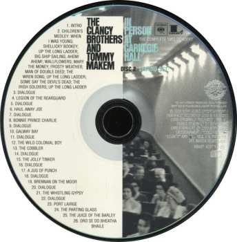 2CD The Clancy Brothers & Tommy Makem: In Person At Carnegie Hall - The Complete 1963 Concert