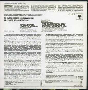 2CD The Clancy Brothers & Tommy Makem: In Person At Carnegie Hall - The Complete 1963 Concert