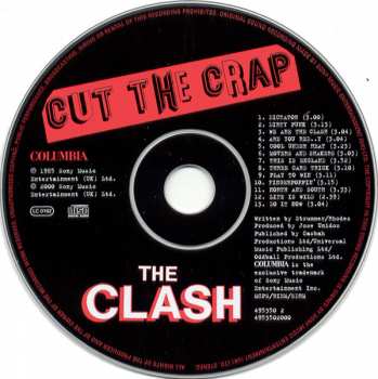 CD The Clash: Cut The Crap