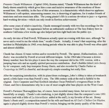CD The Claude Williamson Trio: Hallucinations