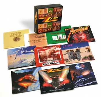 10CD/Coffret ZZ Top: The Complete Studio Albums 1970-1990