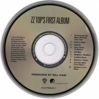 10CD/Coffret ZZ Top: The Complete Studio Albums 1970-1990