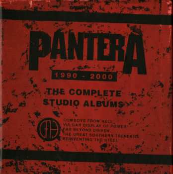5CD/Coffret Pantera: The Complete Studio Albums 1990-2000