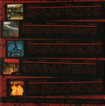 5CD/Coffret Pantera: The Complete Studio Albums 1990-2000
