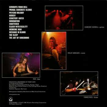 5CD/Coffret Pantera: The Complete Studio Albums 1990-2000