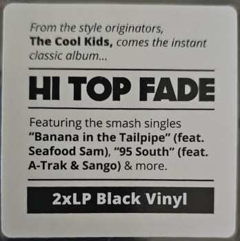 2LP The Cool Kids: Hi Top Fade