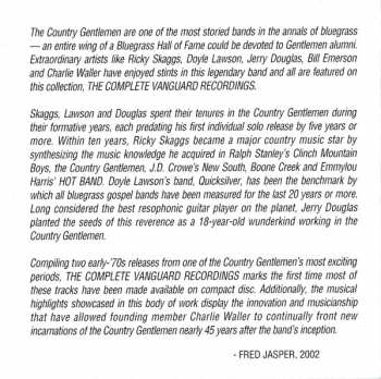 CD The Country Gentlemen: The Complete Vanguard Recordings