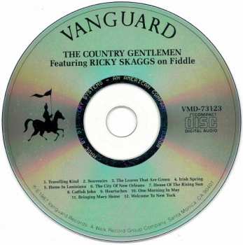CD The Country Gentlemen: The Country Gentlemen Featuring Ricky Skaggs On Fiddle