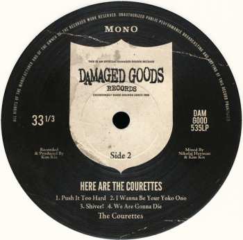 LP The Courettes: Here Are The Courettes LTD | CLR