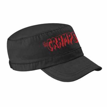 Merch The Cramps: Armádní Casquette Red Logo Cramps, The
