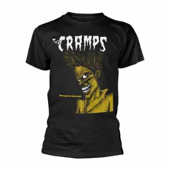 Merch The Cramps: T-shirt Bad Music For Bad People (black)