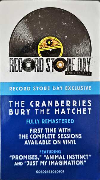 2LP The Cranberries: Bury The Hatchet LTD