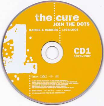 4CD The Cure: Join The Dots (B-Sides & Rarities 1978>2001 The Fiction Years)