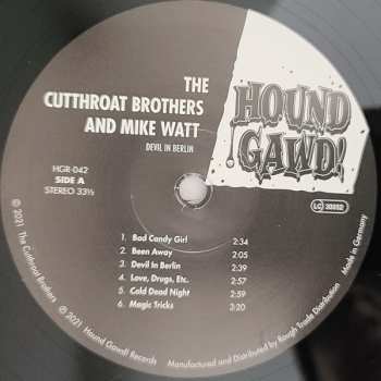 LP The Cutthroat Brothers: Devil In Berlin