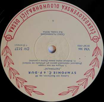 LP The Czech Philharmonic Orchestra: Symfonie Č. 6 F-Dur, Op. 68 "Pastorální"