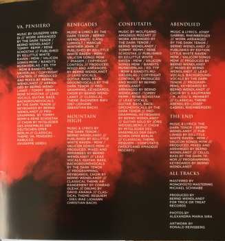 CD The Dark Tenor: Nightfall Symphony