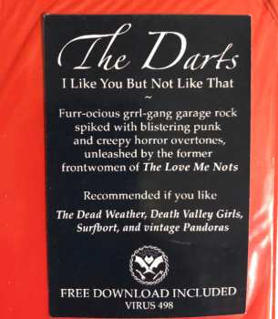 LP The Darts: I Like You But Not Like That