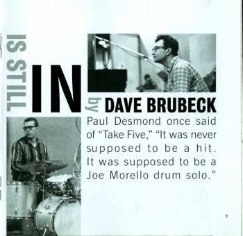 CD The Dave Brubeck Quartet: Time Out