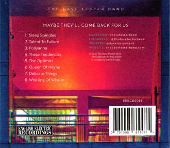 CD The Dave Foster Band: Maybe They‘ll Come Back For Us
