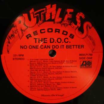LP The D.O.C.: No One Can Do It Better