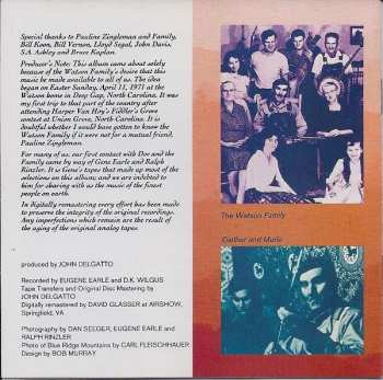 CD The Doc Watson Family: Songs From The Southern Mountains