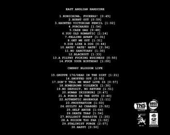 CD The Domestics: East Anglian Hardcore + Cherry Blossom Life