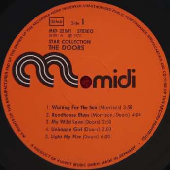 LP The Doors: Star-Collection