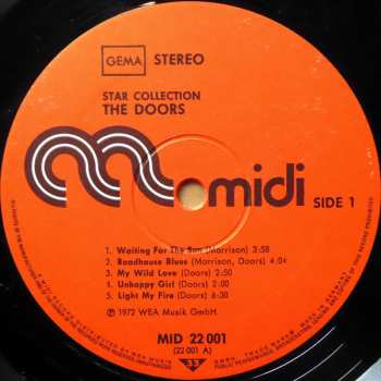 LP The Doors: Star-Collection