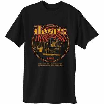 Merch The Doors: T-shirt 68 Retro Circle 