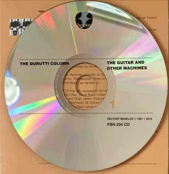 3CD/Coffret The Durutti Column: The Guitar And Other Machines Deluxe DLX