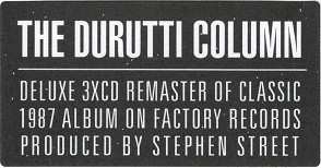 3CD/Coffret The Durutti Column: The Guitar And Other Machines Deluxe DLX