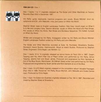 3CD/Coffret The Durutti Column: The Guitar And Other Machines Deluxe DLX