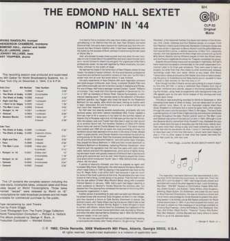 CD Edmond Hall Sextet: Rompin' In '44