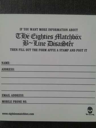 CD The Eighties Matchbox B-Line Disaster: Psychosis Safari