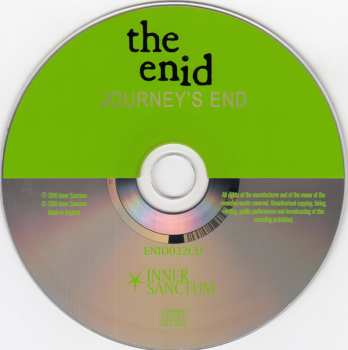 CD The Enid: Journey's End