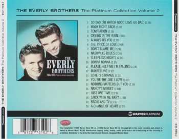 CD Everly Brothers: The Platinum Collection Volume 2