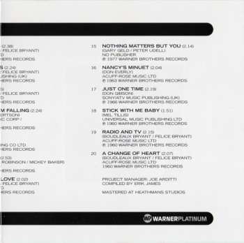 CD Everly Brothers: The Platinum Collection Volume 2